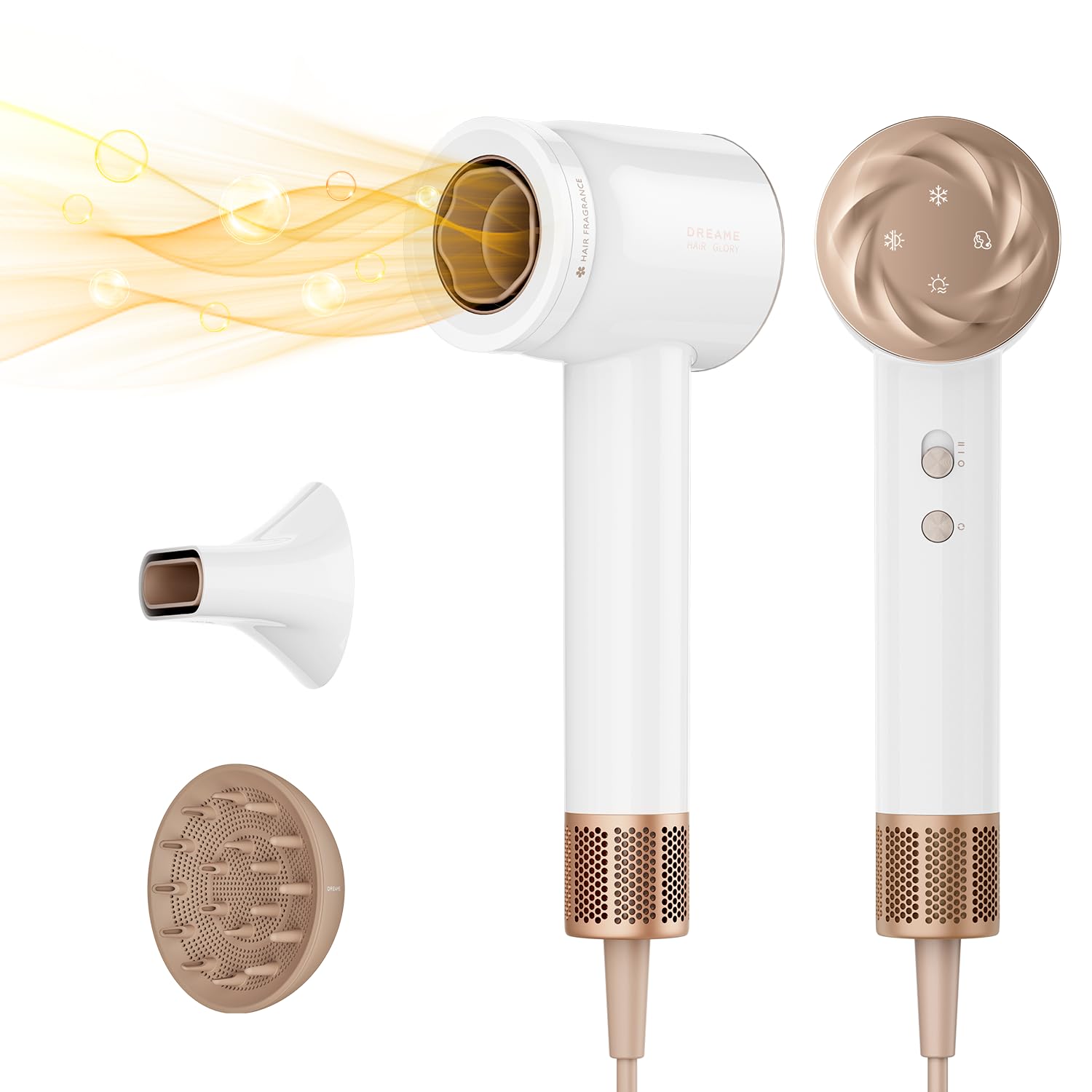 Amazon.com : Dreame Glory Mix High-Speed Hair Dryer, Dual Voltage